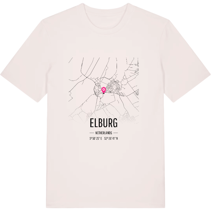Elburg kort T-shirt – t-shirt fra PinShirt