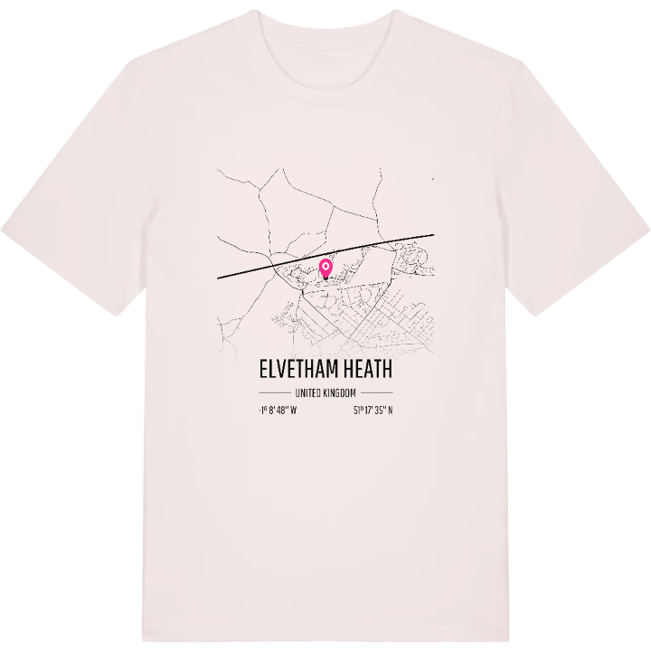Elvetham Heath kort T-shirt – t-shirt fra PinShirt
