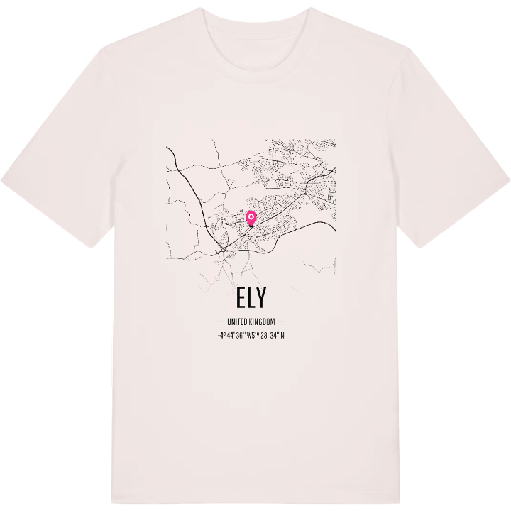 Ely kort T-shirt – t-shirt fra PinShirt