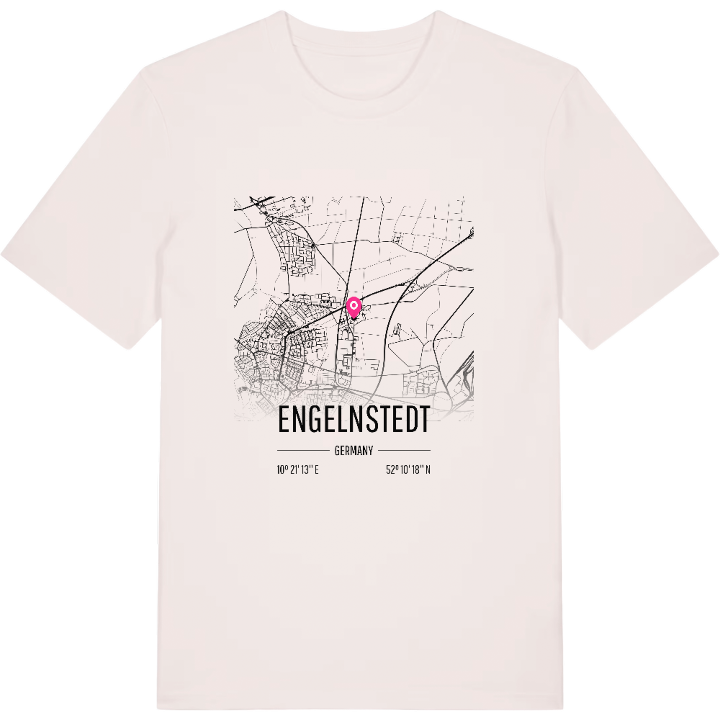 Engelnstedt kort T-shirt – t-shirt fra PinShirt
