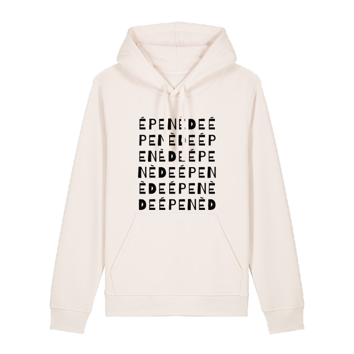 Épenède ordleg hættetrøje – hættetrøje fra PinShirt