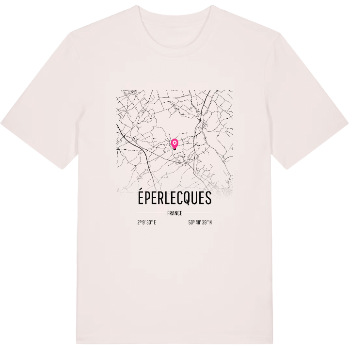 Éperlecques kort T-shirt – t-shirt fra PinShirt