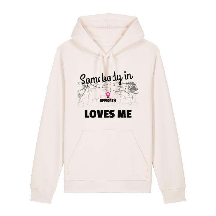 Nogen i Epworth elsker mig hættetrøje – hættetrøje fra PinShirt