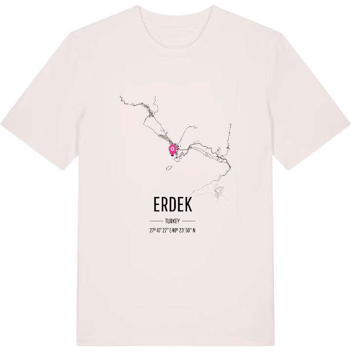 Erdek kort T-shirt – t-shirt fra PinShirt