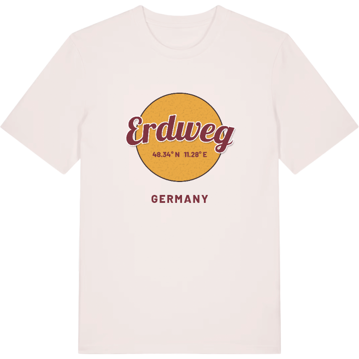 Erdweg cirkel T-shirt – t-shirt fra PinShirt