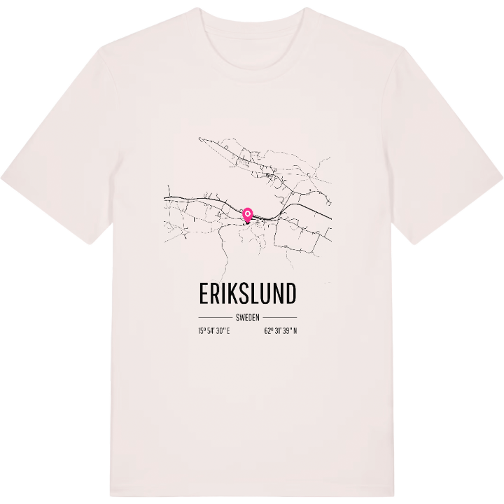 Erikslund kort T-shirt – t-shirt fra PinShirt
