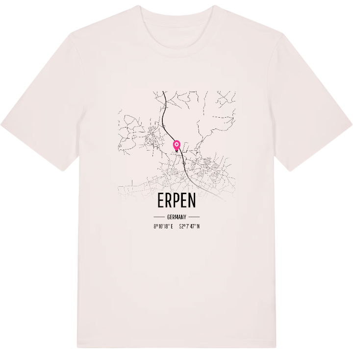 Erpen kort T-shirt – t-shirt fra PinShirt
