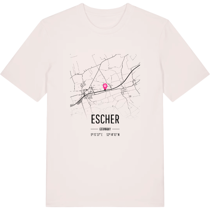 Escher kort T-shirt – t-shirt fra PinShirt