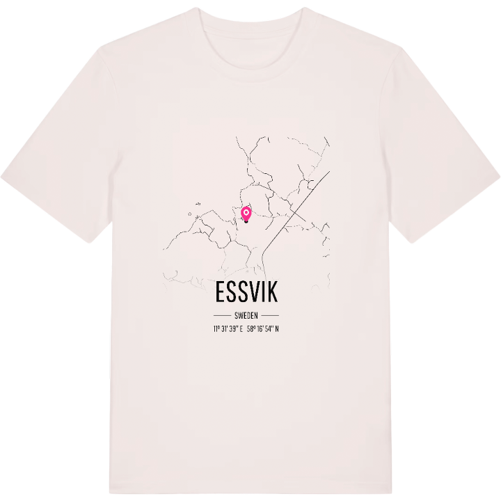 Essvik kort T-shirt – t-shirt fra PinShirt
