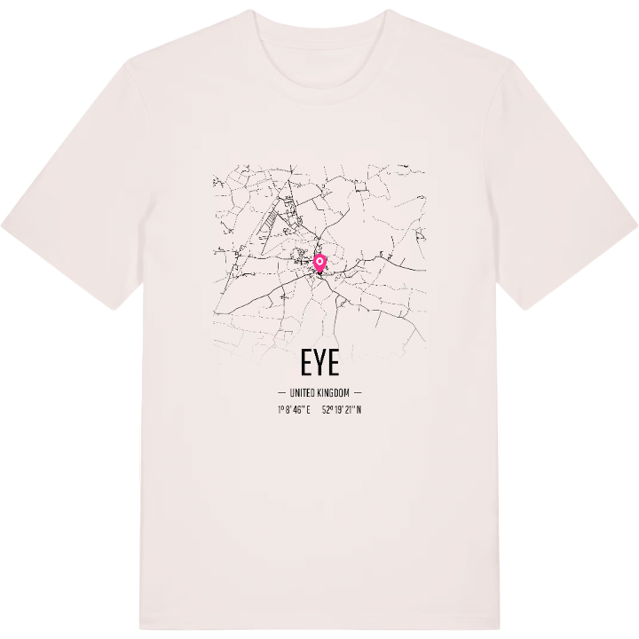 Eye kort T-shirt – t-shirt fra PinShirt