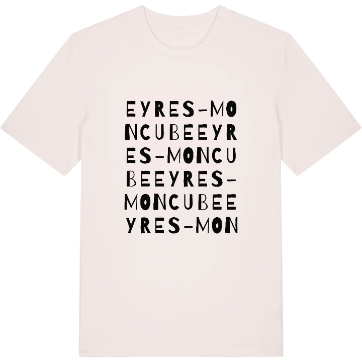 Eyres-Moncube ordleg T-shirt – t-shirt fra PinShirt