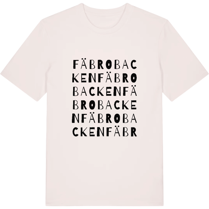 Fäbrobacken ordleg T-shirt – t-shirt fra PinShirt
