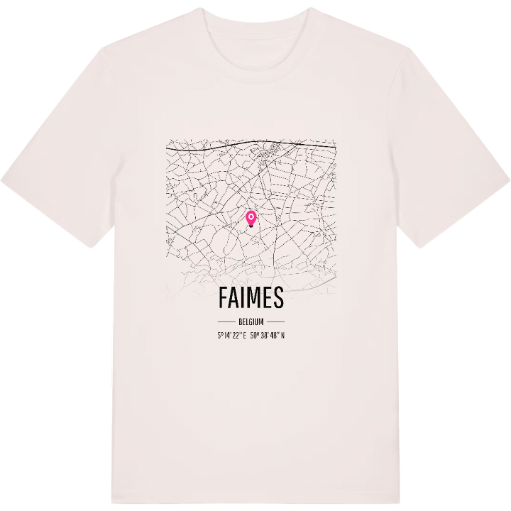 Faimes kort T-shirt – t-shirt fra PinShirt