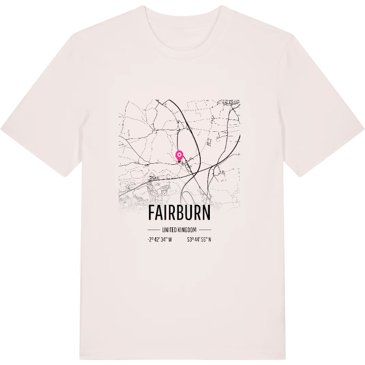 Fairburn kort T-shirt – t-shirt fra PinShirt