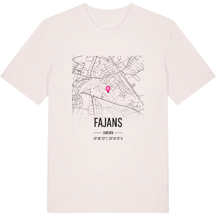 Fajans kort T-shirt – t-shirt fra PinShirt