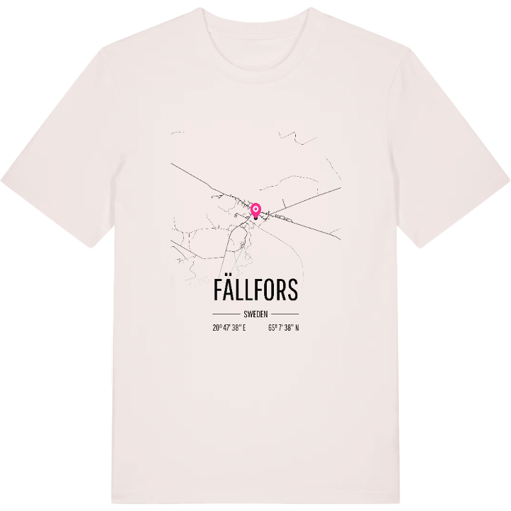 Fällfors kort T-shirt – t-shirt fra PinShirt