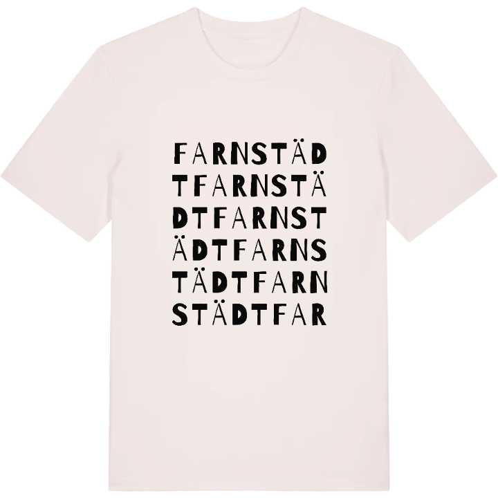 Farnstädt ordleg T-shirt – t-shirt fra PinShirt