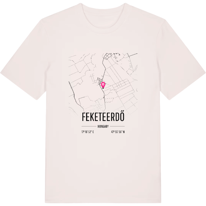 Feketeerdő kort T-shirt – t-shirt fra PinShirt