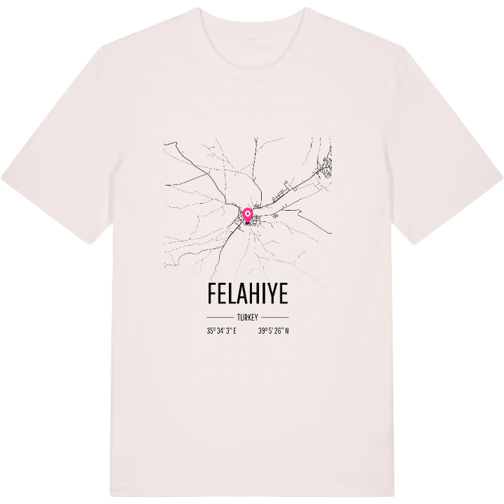 Felahiye kort T-shirt – t-shirt fra PinShirt