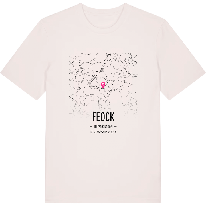 Feock kort T-shirt – t-shirt fra PinShirt