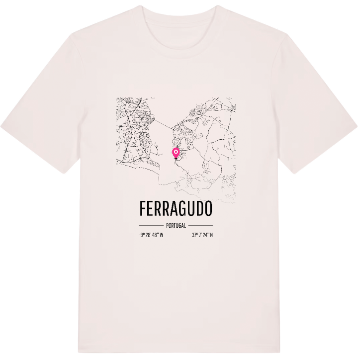 Ferragudo kort T-shirt – t-shirt fra PinShirt