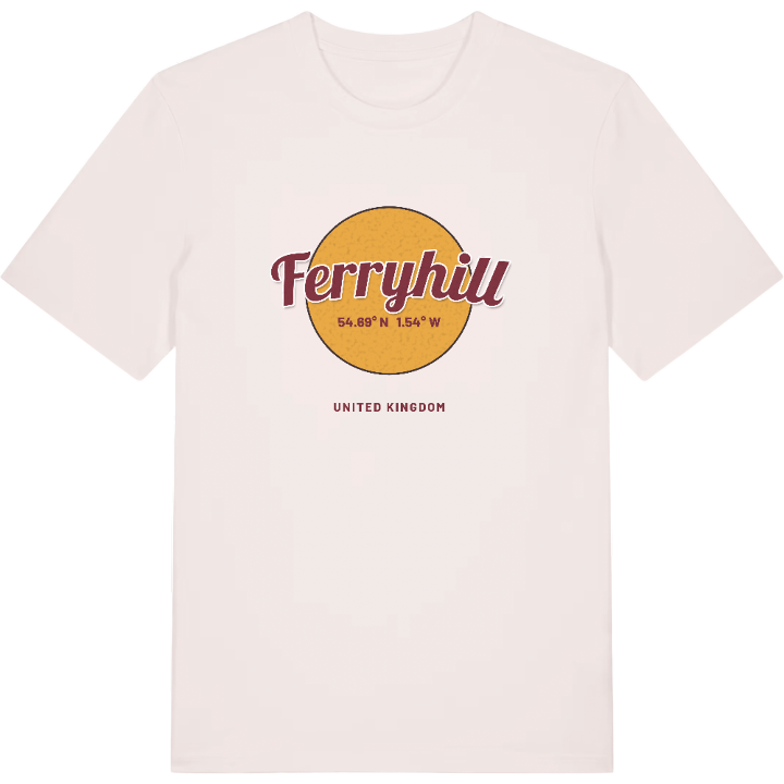 Ferryhill cirkel T-shirt – t-shirt fra PinShirt
