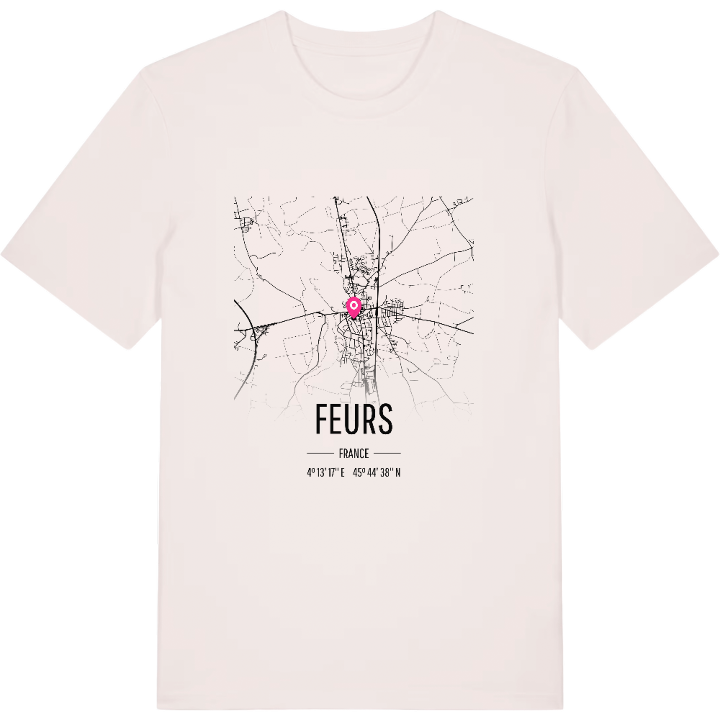 Feurs kort T-shirt – t-shirt fra PinShirt