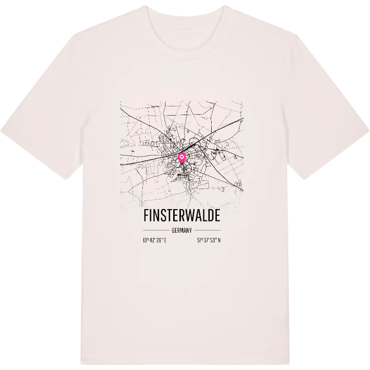 Finsterwalde kort T-shirt – t-shirt fra PinShirt