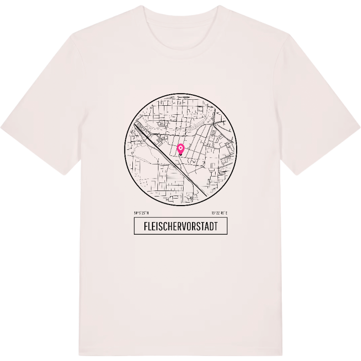 Fleischervorstadt T-shirt – t-shirt fra PinShirt