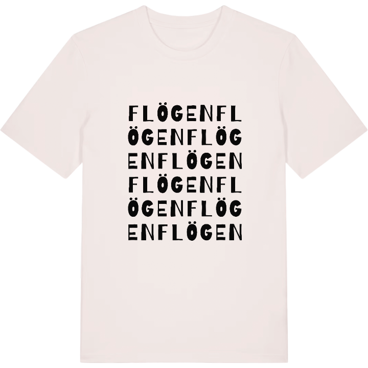 Flögen ordleg T-shirt – t-shirt fra PinShirt