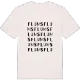 Flums ordleg T-shirt