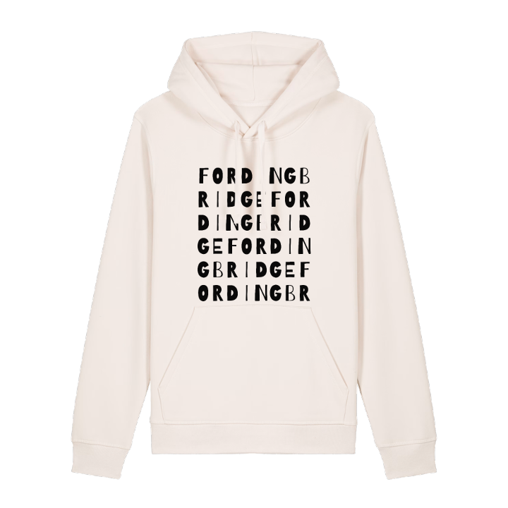 Fordingbridge ordleg hættetrøje – hættetrøje fra PinShirt