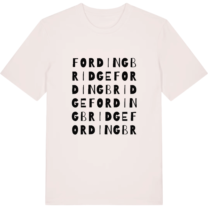 Fordingbridge ordleg T-shirt – t-shirt fra PinShirt