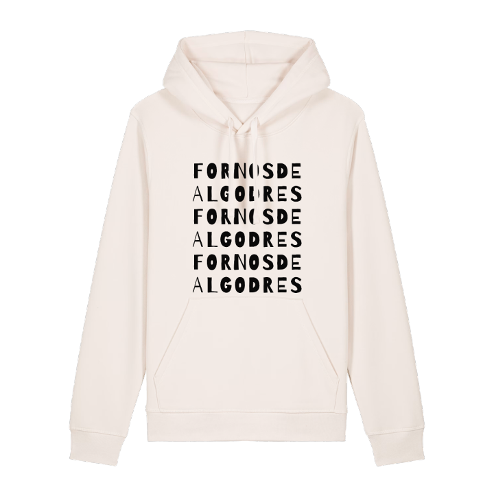 Fornos de Algodres ordleg hættetrøje – hættetrøje fra PinShirt