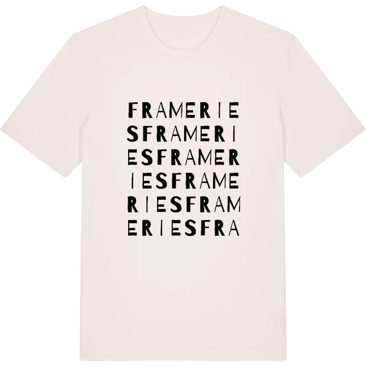 Frameries ordleg T-shirt – t-shirt fra PinShirt