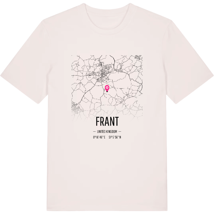 Frant kort T-shirt – t-shirt fra PinShirt