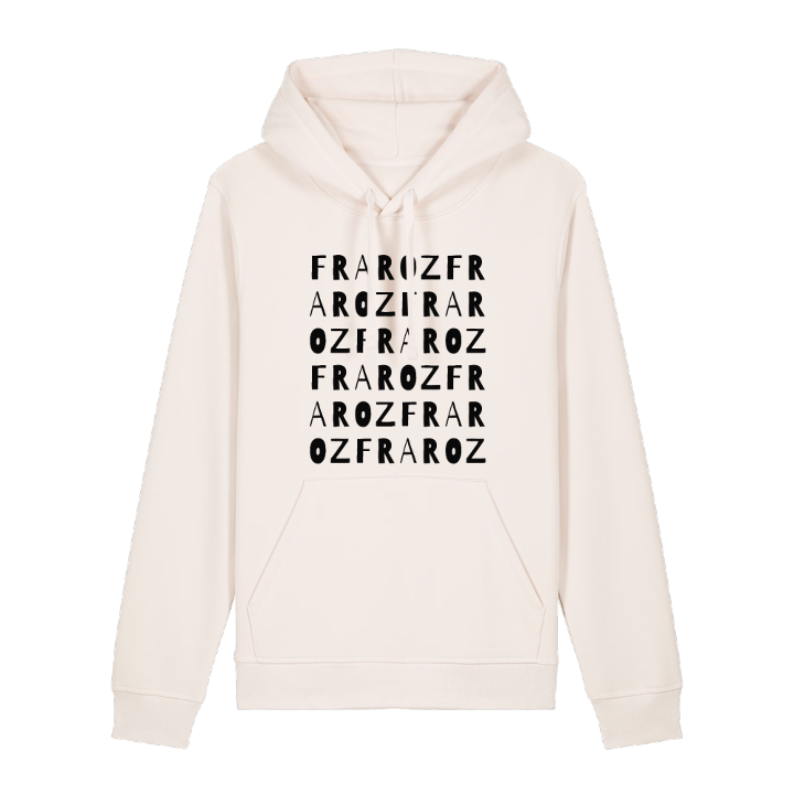 Fraroz ordleg hættetrøje – hættetrøje fra PinShirt