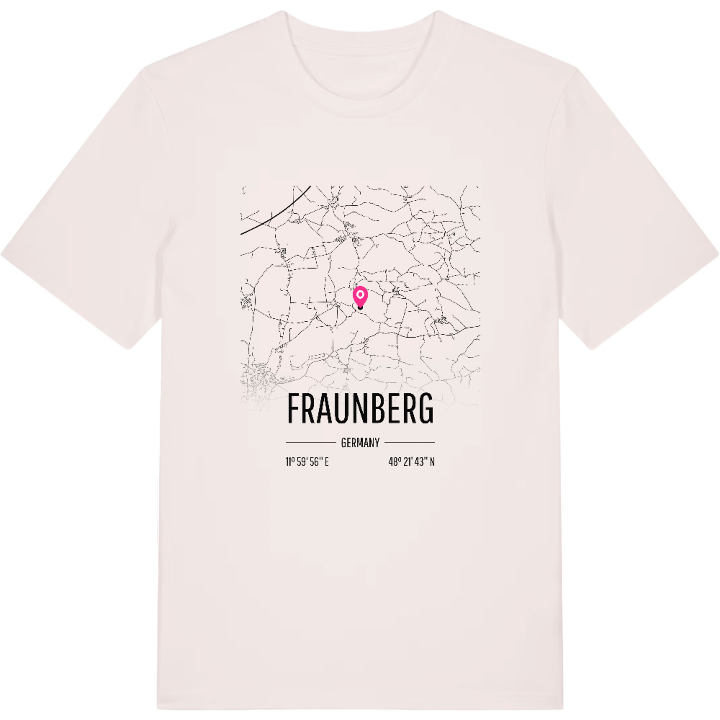 Fraunberg kort T-shirt – t-shirt fra PinShirt