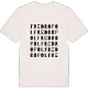 Fredropol ordleg T-shirt