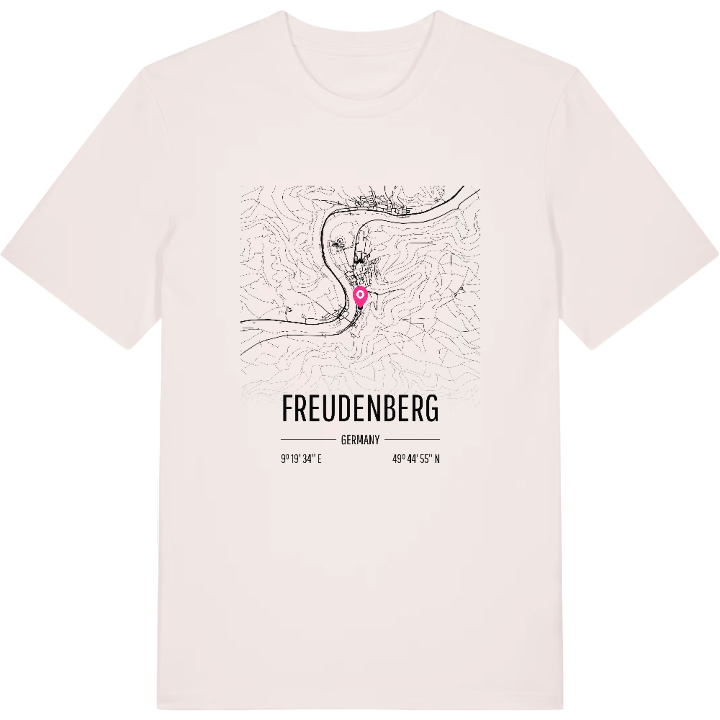 Freudenberg kort T-shirt – t-shirt fra PinShirt