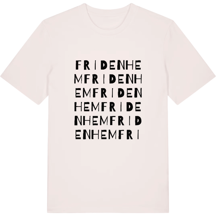 Fridenhem ordleg T-shirt – t-shirt fra PinShirt