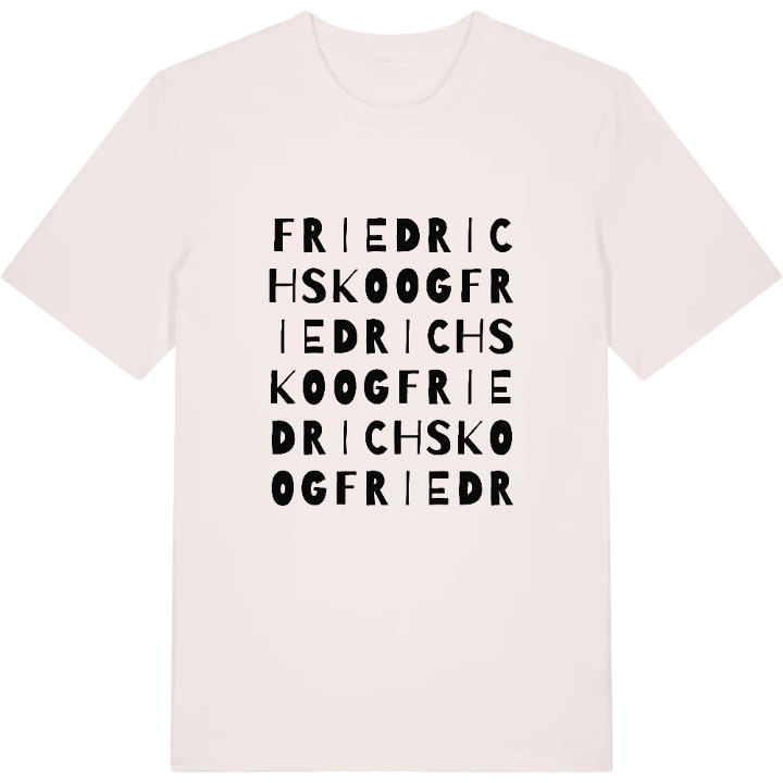 Friedrichskoog ordleg T-shirt – t-shirt fra PinShirt
