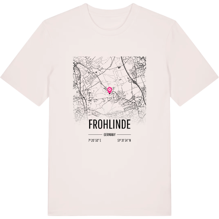 Frohlinde kort T-shirt – t-shirt fra PinShirt