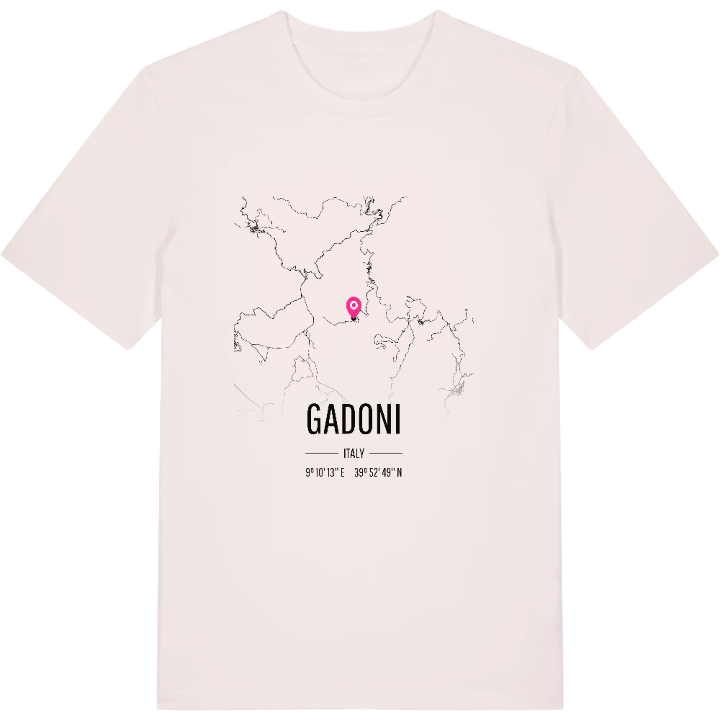 Gadoni kort T-shirt – t-shirt fra PinShirt