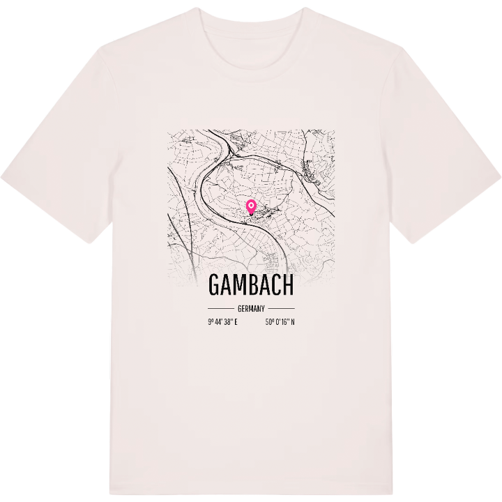 Gambach kort T-shirt – t-shirt fra PinShirt