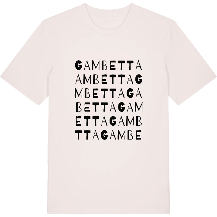 Gambetta ordleg T-shirt – t-shirt fra PinShirt