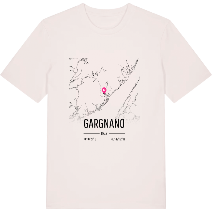 Gargnano kort T-shirt – t-shirt fra PinShirt