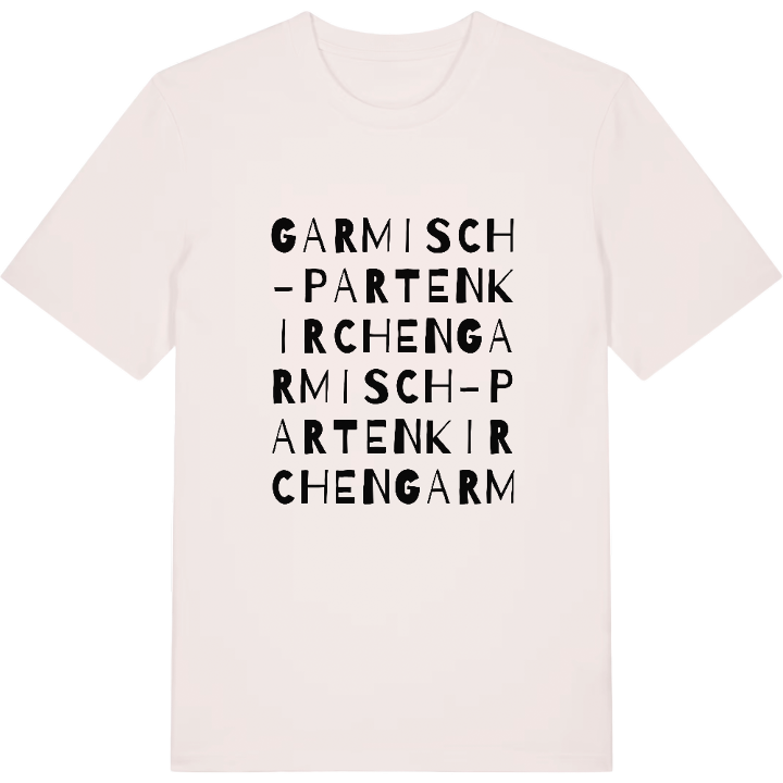 Garmisch-Partenkirchen ordleg T-shirt – t-shirt fra PinShirt