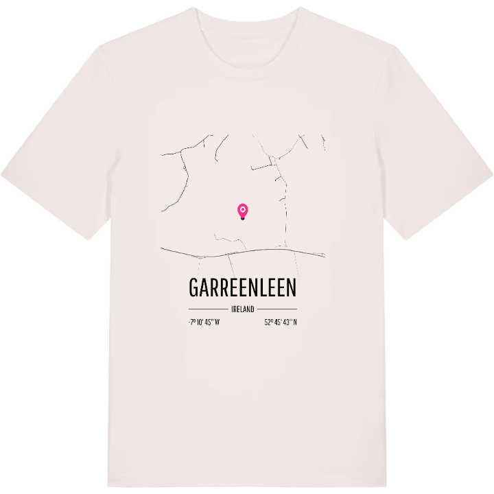 Garreenleen kort T-shirt – t-shirt fra PinShirt