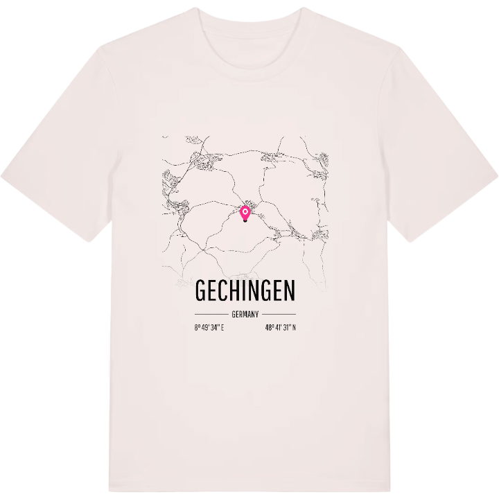 Gechingen kort T-shirt – t-shirt fra PinShirt